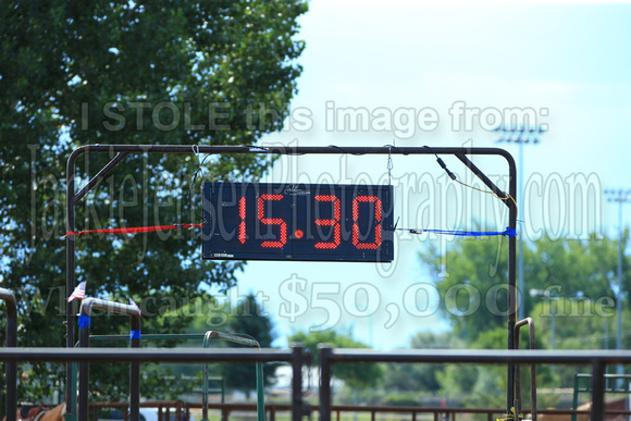 Mandan Barrel Slack (2877) Cheyenne Wimberley, 15.30 seconds