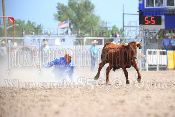 Saturday Semi Steer Wrestling (203)