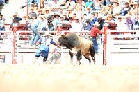 Cheyenne Monday Bull Riding Two (12)