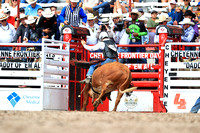 Cheyenne Monday Bull Riding Two (16)