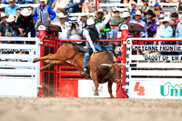 Cheyenne Monday Bull Riding Two (17)