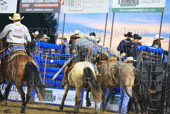 Mandan Thursday Perf Three (3225) Saddle Bronc