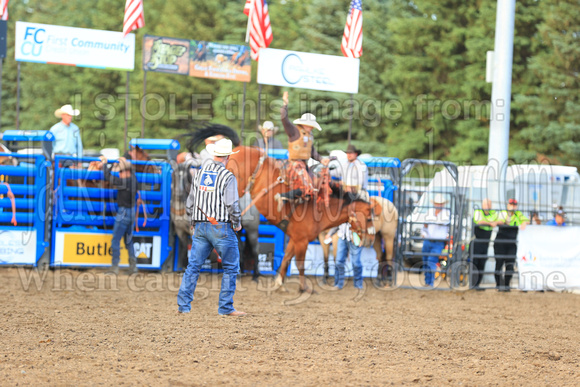 Mandan Perf One Tuesday (551) Saddle Bronc