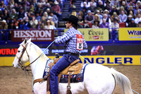 NFR RD Ten (2847) Team Roping, Clay Smith, Jade Corkill