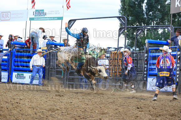 Mandan Wednesday Perf Two (1972) Bull Riding